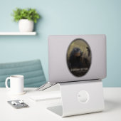 Gordon Setter, Sticker van de jager (Laptop op bureau)