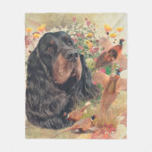 Gordon Setter Tapestry Coffee Mok Sierkussen Bev Fleece Deken (Voorkant)