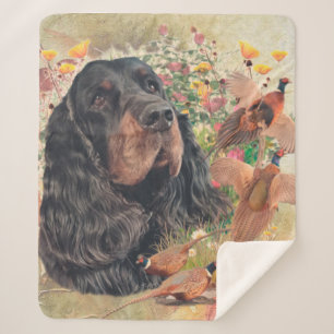 Gordon Setter Tapestry Coffee Mok Sierkussen Bev Sherpa Deken