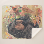 Gordon Setter Tapestry Coffee Mok Sierkussen Bev Sherpa Deken (Voorkant (horizontaal))