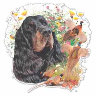 Gordon Setter Tapestry Poster Acrylprint Tripty Sticker