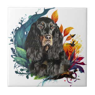 Gordon Setter Tegeltje