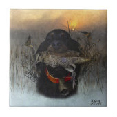 Gordon Setter Tegeltje (Voorkant)