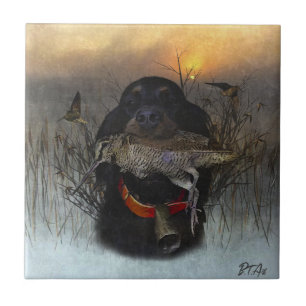 Gordon Setter Tegeltje