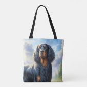 Gordon Setter Tote Bag (Achterkant)