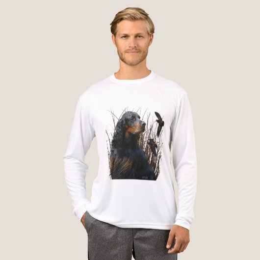 Gordon Setter  Tri-Blend Shirt (Voorkant)
