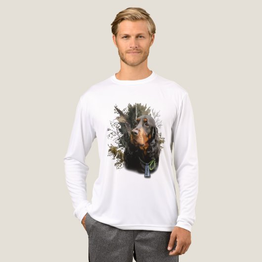 Gordon Setter Tri-Blend Shirt (Voorkant)