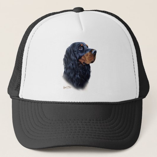 Gordon Setter Trucker Pet (Voorkant)