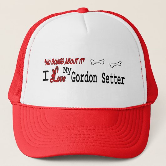 Gordon Setter Trucker Pet (Voorkant)