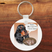 Gordon Setter Turkey Sleutelhanger (Voorkant)