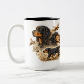 Gordon Setter Tweekleurige Koffiemok (Links)