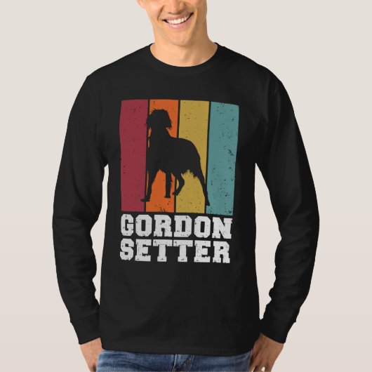 Gordon Setter Vintage 1 T-shirt (Voorkant)