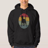Gordon Setter Vintage Hoodie (Voorkant)