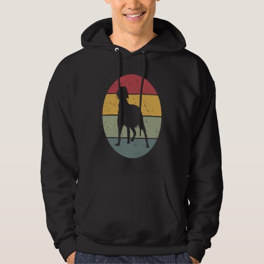 Gordon Setter Vintage Hoodie (Voorkant)