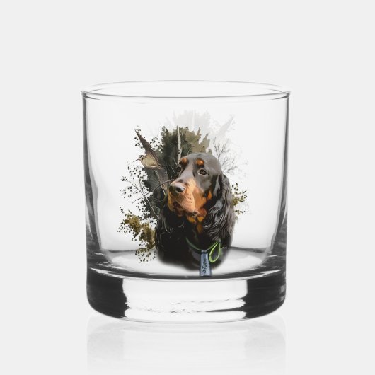 Gordon Setter Whisky Glas (Voorkant)