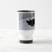 Gordon Setter White Travel Mug Reisbeker (Center)