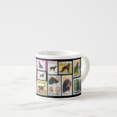 Gordon Setter World Stamps Espresso Mok (Voorkant rechts)