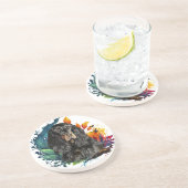 Gordon Setter Zandsteen Onderzetter (Zijkant)