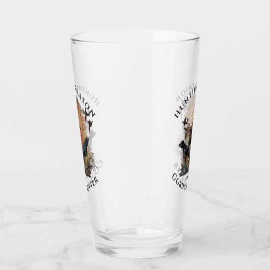 Gordon setters, Art Glas (Links)