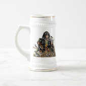 Gordon Setters, Passie voor vogels, Kunst Bierpul (Links)