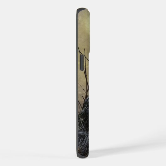 Gordon Setters, Passie voor vogels, Kunst iPhone Hoesje (Rechterkant)