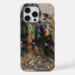 Gordon Setters, Passie voor vogels, Kunst iPhone 15 Pro Max Case