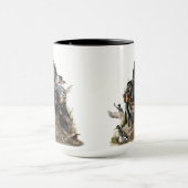 Gordon Setters, Passie voor vogels, Kunst Mok (Midden)