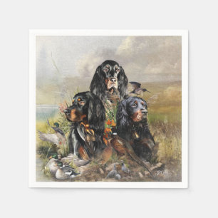 Gordon Setters, Passie voor vogels, Kunst Servet