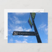 Gordon Street Briefkaart (Voorkant / Achterkant)