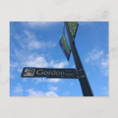 Gordon Street Briefkaart (Voorkant)