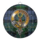 Gordon Tartan & Badge Dartbord (Voorkant)