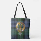 Gordon Tartan & Badge Tote Bag (Achterkant)