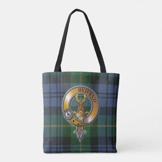 Gordon Tartan & Badge Tote Bag (Achterkant)