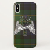 Gordon Tartan Cross Case-Mate iPhone Case (Achterkant)