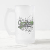 Gordon Tartan Grunge Matglas Bierpul (Links)
