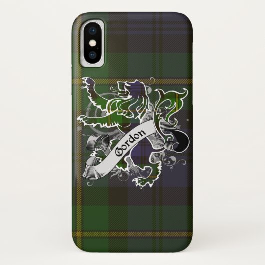 Gordon Tartan Lion Case-Mate iPhone Case (Achterkant)