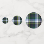 Gordon Tartan Plaid Huwelijk Confetti (Voorkanten)