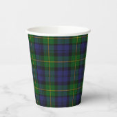 Gordon Tartan Pset Paper Cups Papieren Bekers (Links)