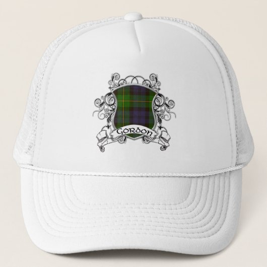 Gordon Tartan Shield Trucker Pet (Voorkant)