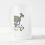 Gordon Tartan Skull Mok (Voorkant links)