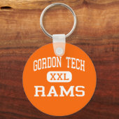 Gordon Tech - Rams - High - Chicago Illinois Sleutelhanger (Voorkant)