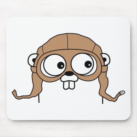 Gordon the Ghazar Gopher Mousepad Muismat (Voorkant)