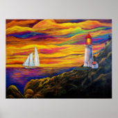 Gordon's Lighthouse Poster (Voorkant)