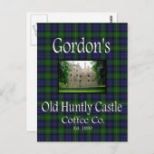 Gordon's Old Hunly Castle Coffee Co. Briefkaart (Voorkant / Achterkant)