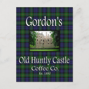 Gordon's Old Hunly Castle Coffee Co. Briefkaart