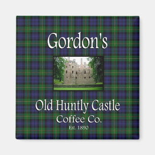 Gordon's Old Hunly Castle Coffee Co. Magnet