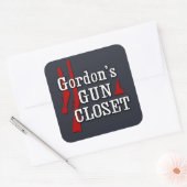 Gordon's Pistool Closet sticker (Envelop)