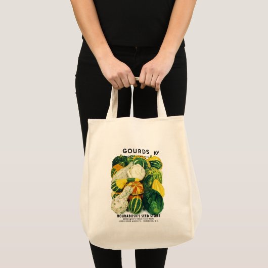 Gords Seed Packet Label Tote Bag (Voorkant (product))