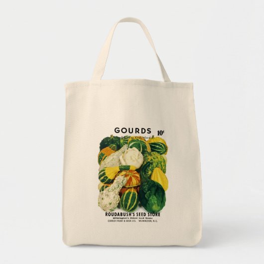 Gords Seed Packet Label Tote Bag (Voorkant)
