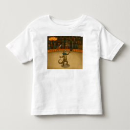 Gordy, goanna-jongleur kinder shirts